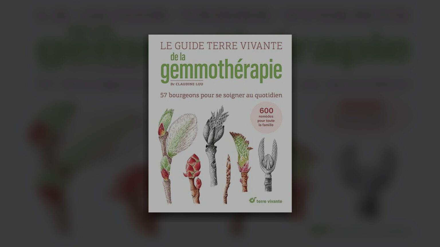 Meilleur livre gemmothérapie